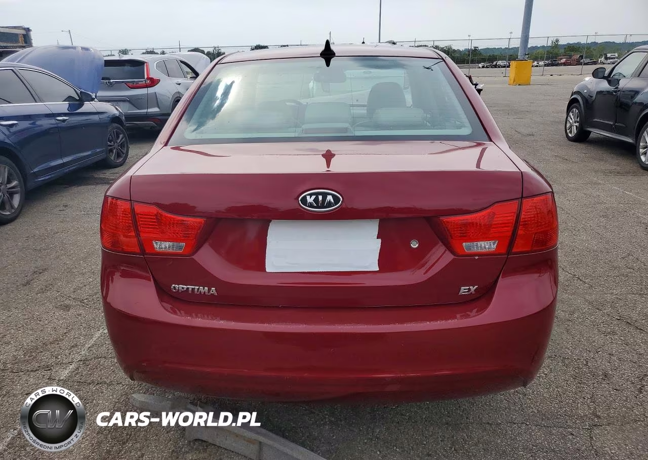 2009 Kia Optima Lx VIN:KNAGE228X95306683 - 6