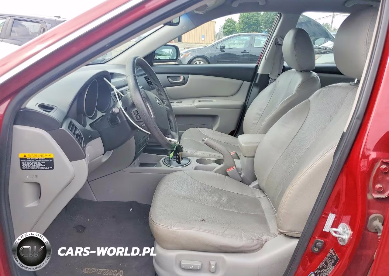 2009 Kia Optima Lx VIN:KNAGE228X95306683 - 7
