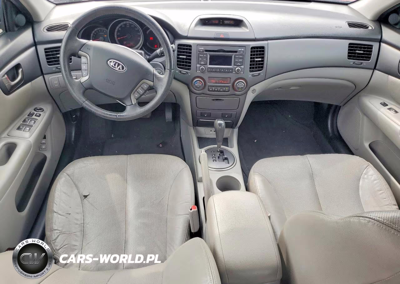 2009 Kia Optima Lx VIN:KNAGE228X95306683 - 8