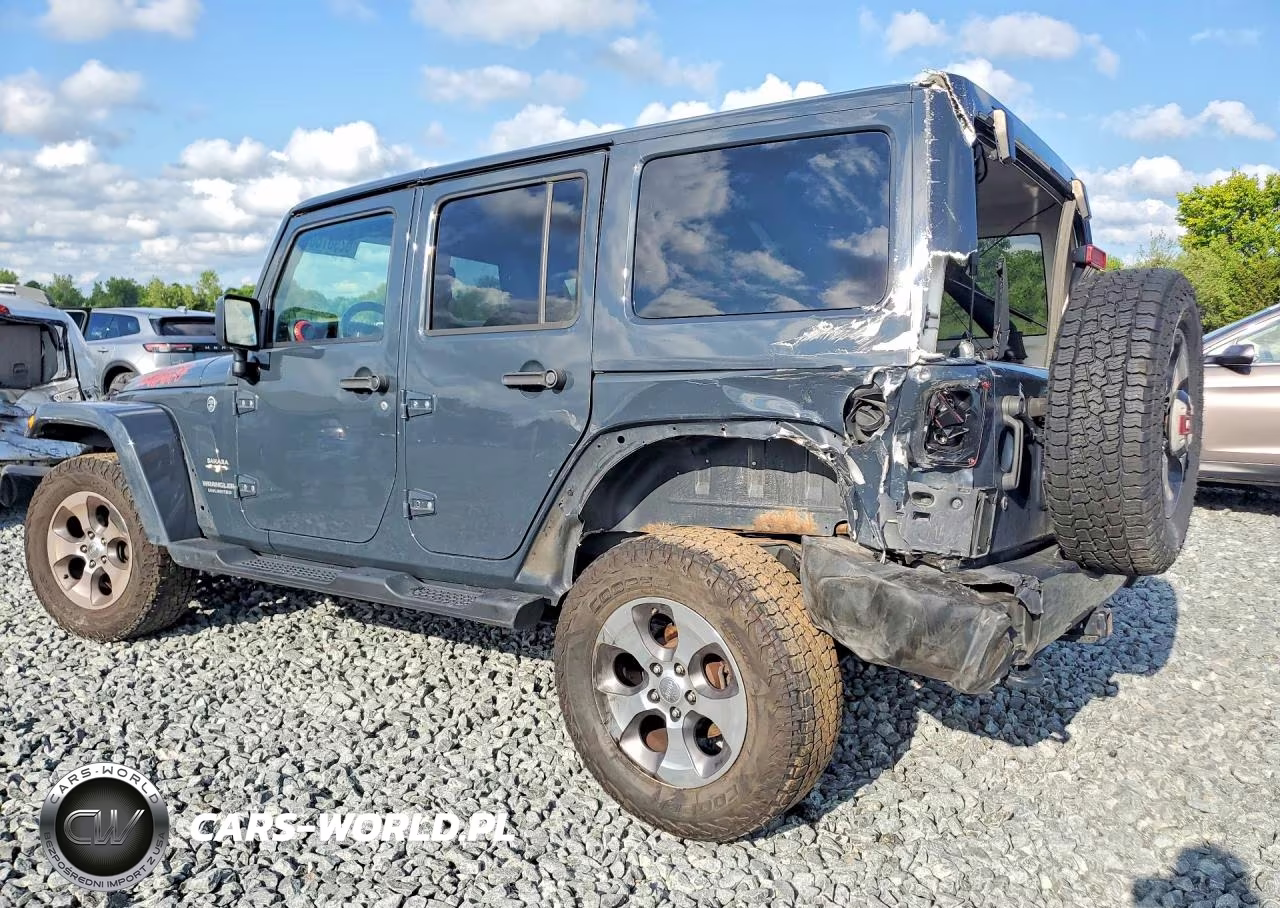 2017 Jeep Wrangler Unlimited Sahara VIN:1C4BJWEGXHL537127 - 2