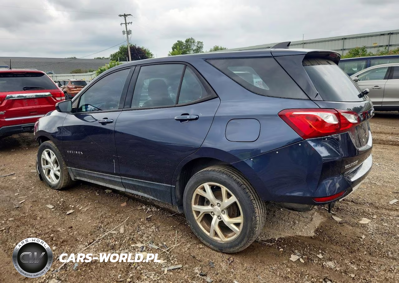 2018 Chevrolet Equinox Ls VIN:3GNAXREV6JS581918 - 2