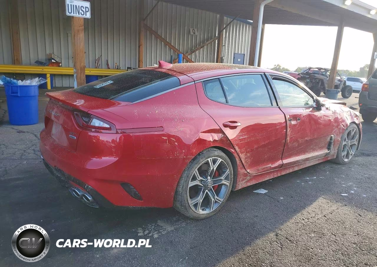 2018 Kia Stinger Gt2 VIN:KNAE55LC2J6019428 - 3