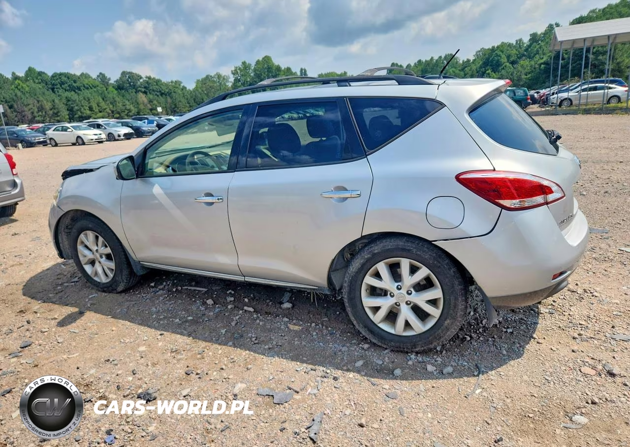2012 Nissan Murano S VIN:JN8AZ1MWXCW229855 - 2