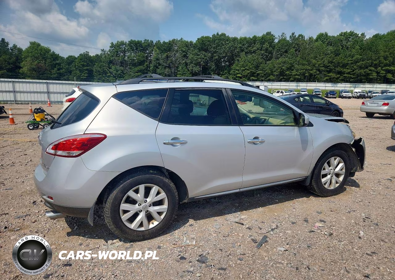 2012 Nissan Murano S VIN:JN8AZ1MWXCW229855 - 3