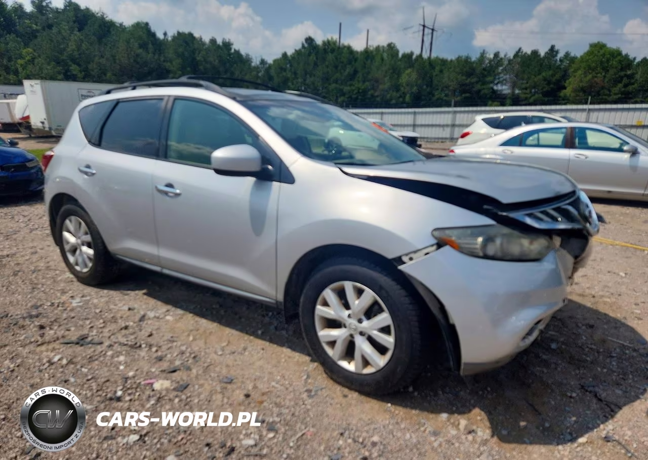 2012 Nissan Murano S VIN:JN8AZ1MWXCW229855 - 4