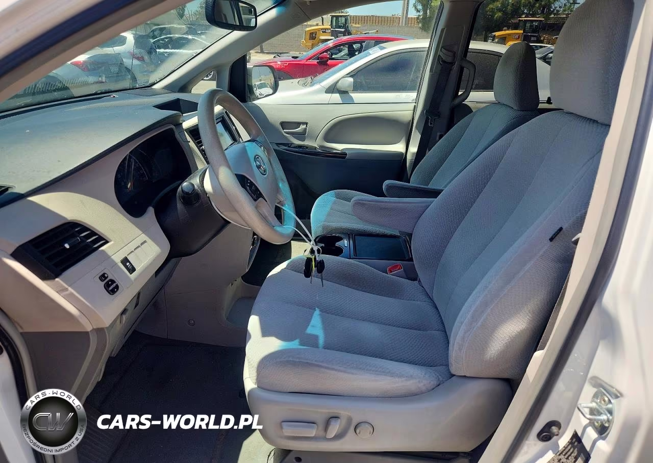 2014 Toyota Sienna Le VIN:5TDKK3DC2ES500285 - 7