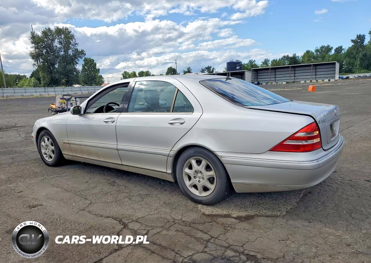 2001 Mercedes-Benz S 500 VIN:WDBNG75J51A195535 - 2