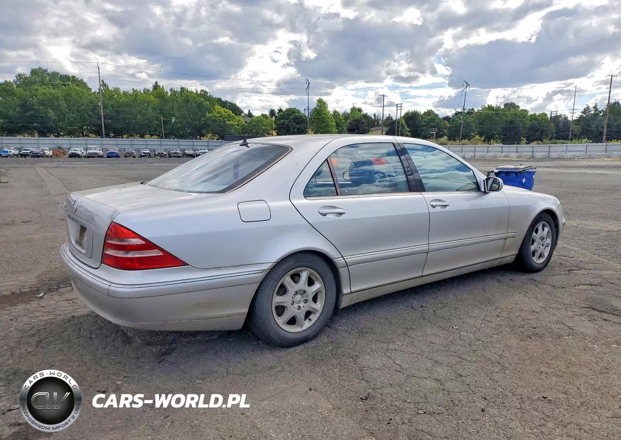 2001 Mercedes-Benz S 500 VIN:WDBNG75J51A195535 - 3