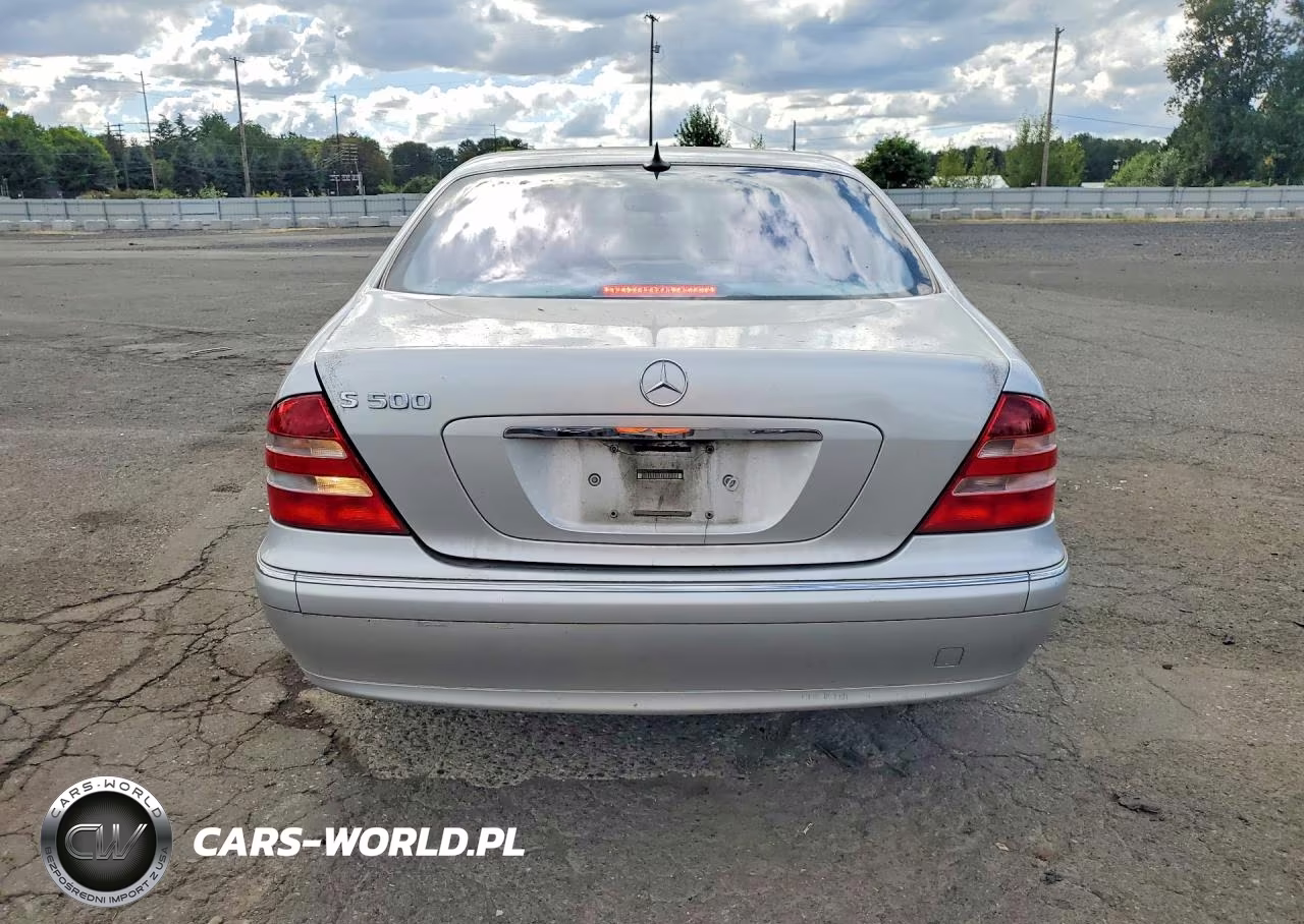 2001 Mercedes-Benz S 500 VIN:WDBNG75J51A195535 - 6