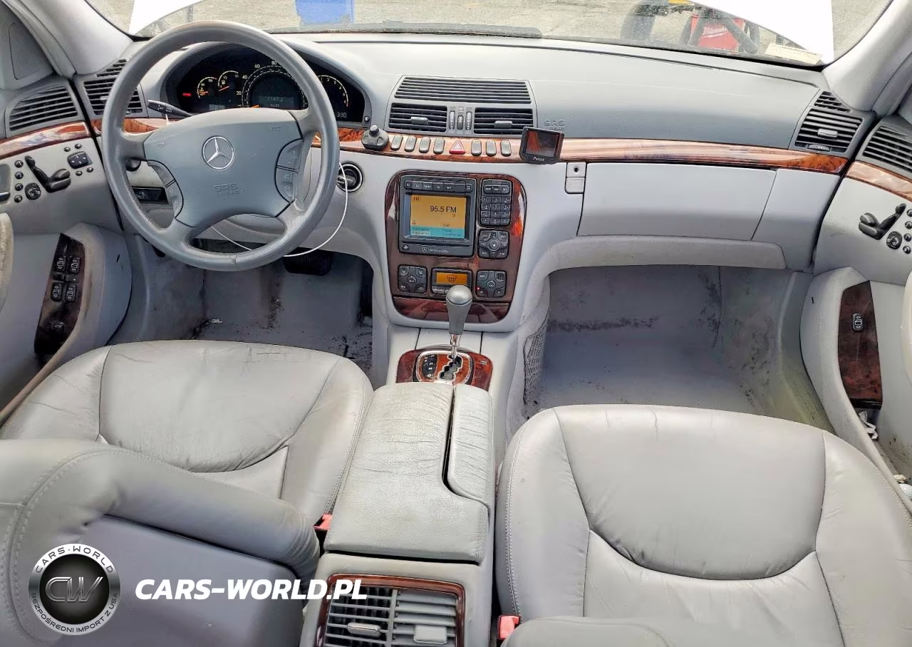2001 Mercedes-Benz S 500 VIN:WDBNG75J51A195535 - 8