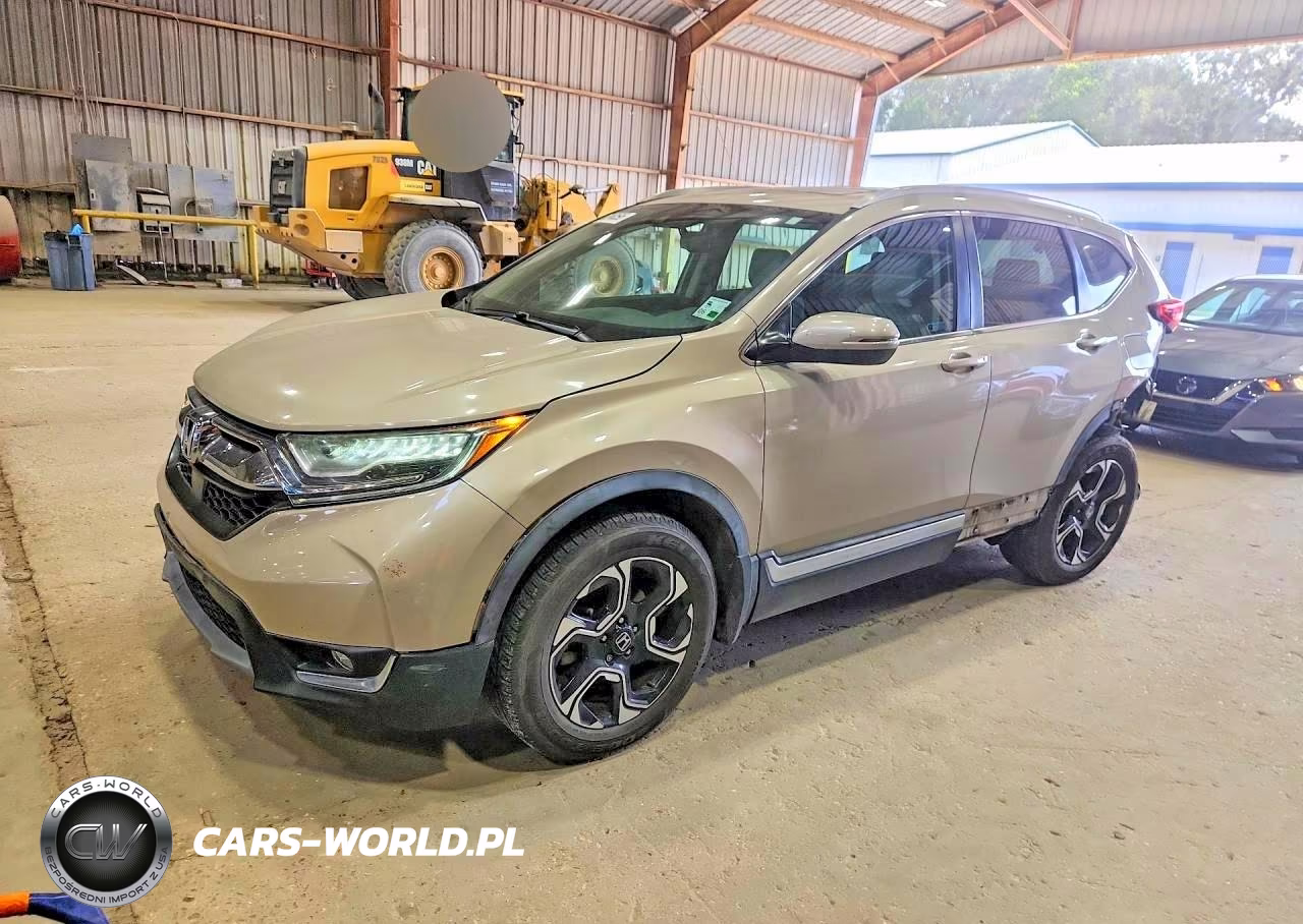 2017 Honda Cr-V Touring VIN:5J6RW1H90HL016461 - 1