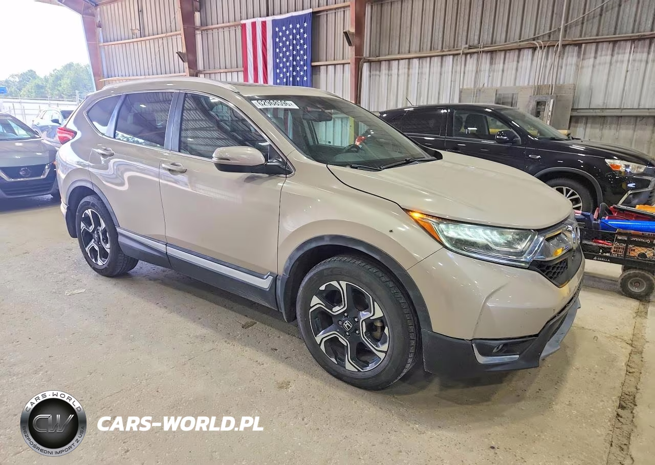 2017 Honda Cr-V Touring VIN:5J6RW1H90HL016461 - 4