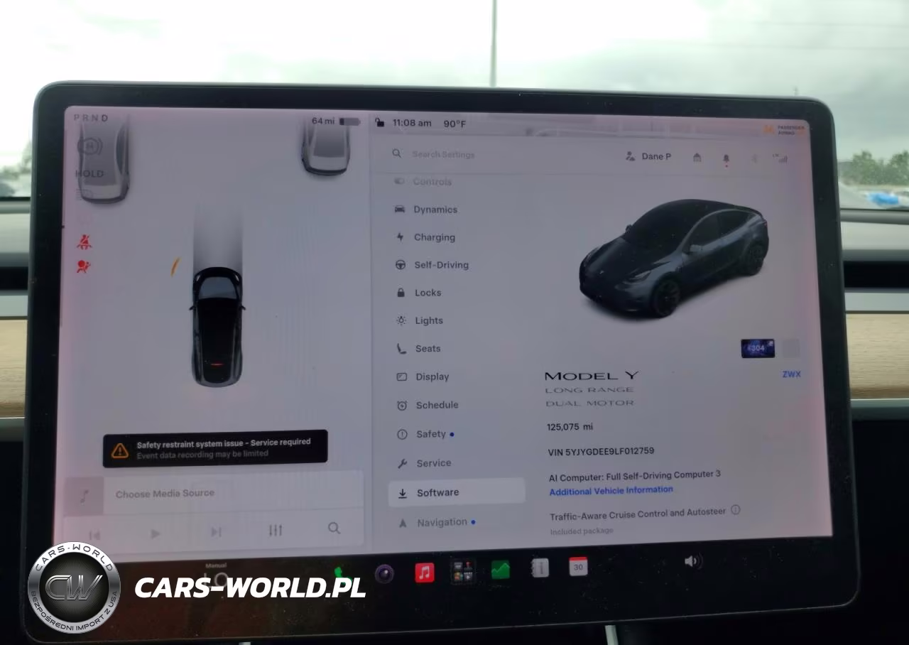 2020 Tesla Model Y VIN:5YJYGDEE9LF012759 - 9