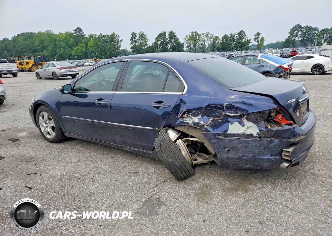 2007 Acura Rl VIN:JH4KB16627C003400 - 2