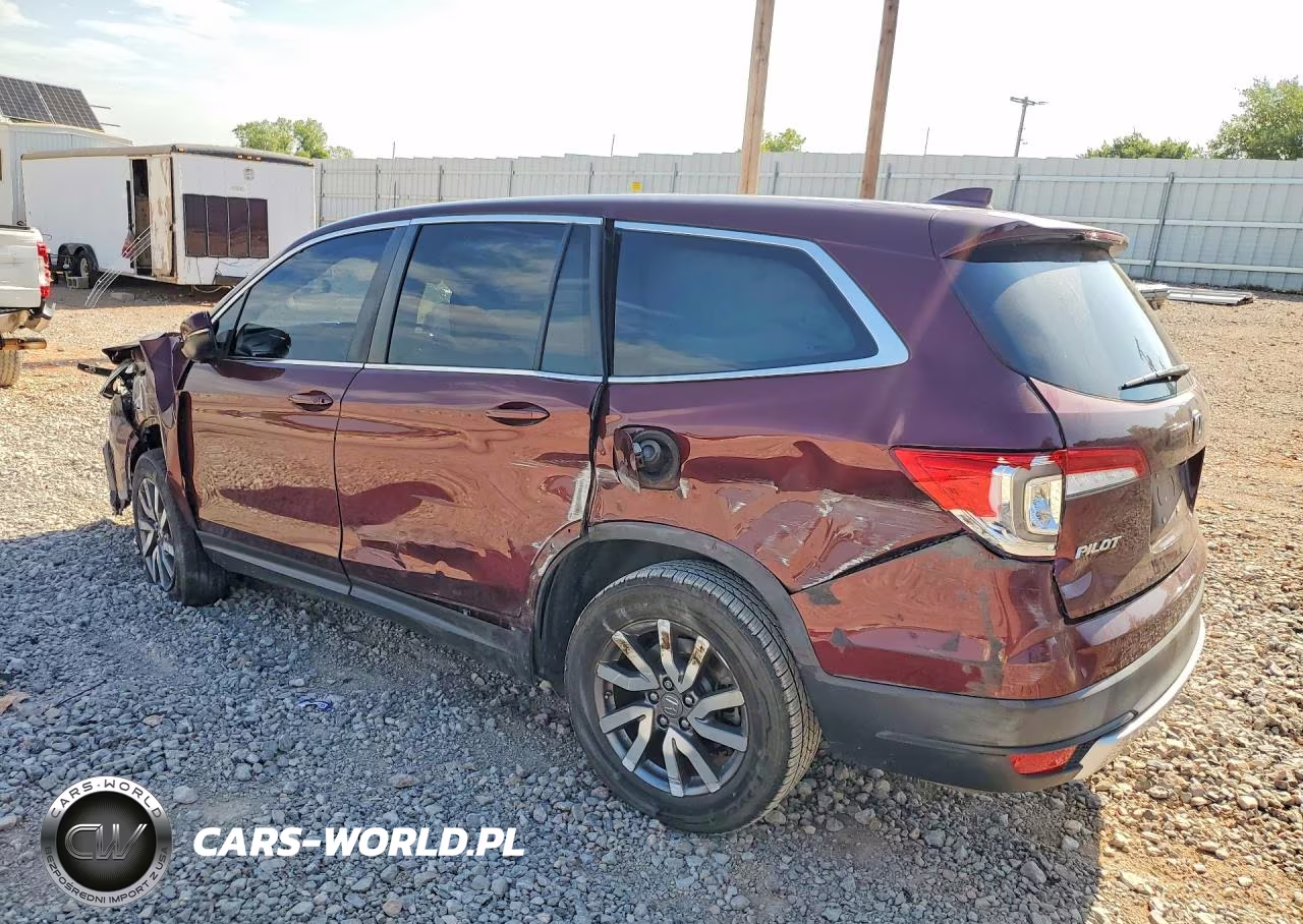 2021 Honda Pilot Exl VIN:5FNYF5H59MB031169 - 2