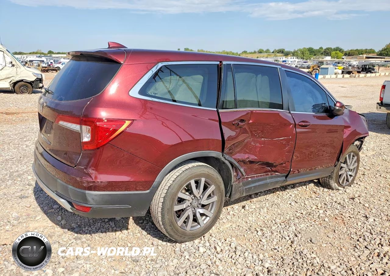 2021 Honda Pilot Exl VIN:5FNYF5H59MB031169 - 3