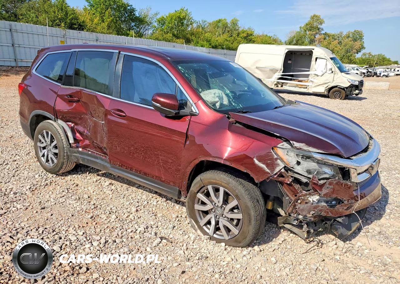 2021 Honda Pilot Exl VIN:5FNYF5H59MB031169 - 4