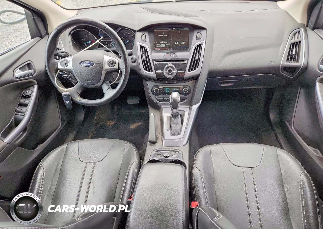 2014 Ford Focus Titanium VIN:1FADP3J25EL297907 - 8