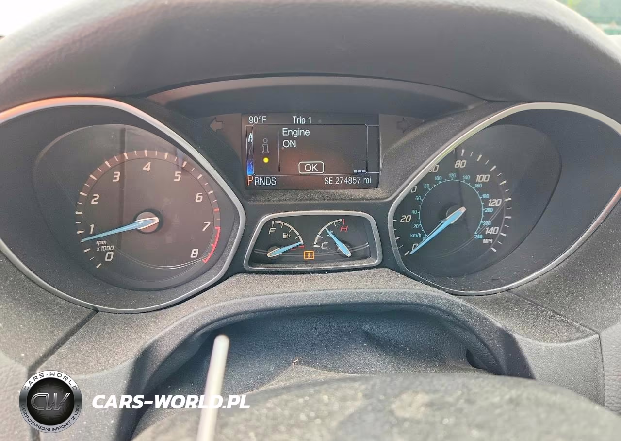 2014 Ford Focus Titanium VIN:1FADP3J25EL297907 - 9