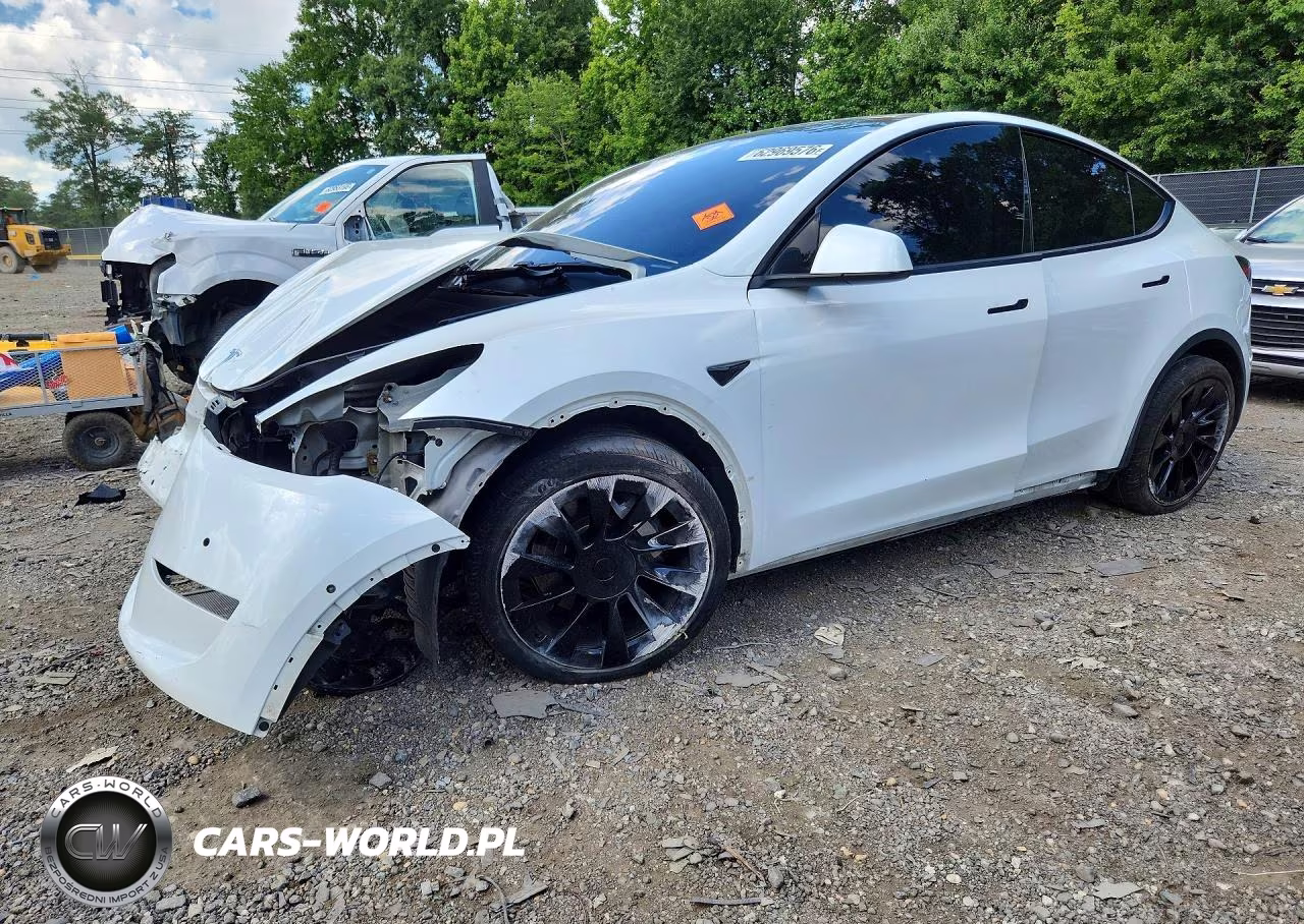2020 Tesla Model Y VIN:5YJYGDEE8LF040598 - 1