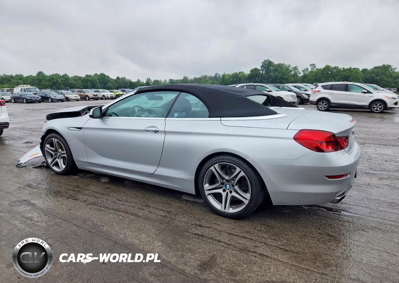 2012 BMW 650 I VIN:WBALZ3C52CDL71991 - 2