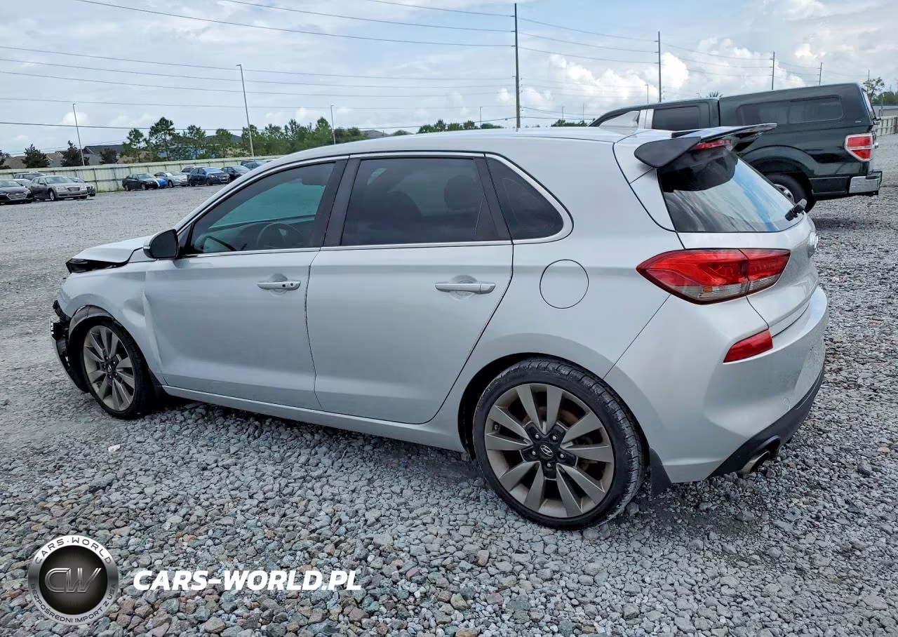 2018 Hyundai Elantra Gt Sport VIN:KMHH55LC7JU071449 - 2