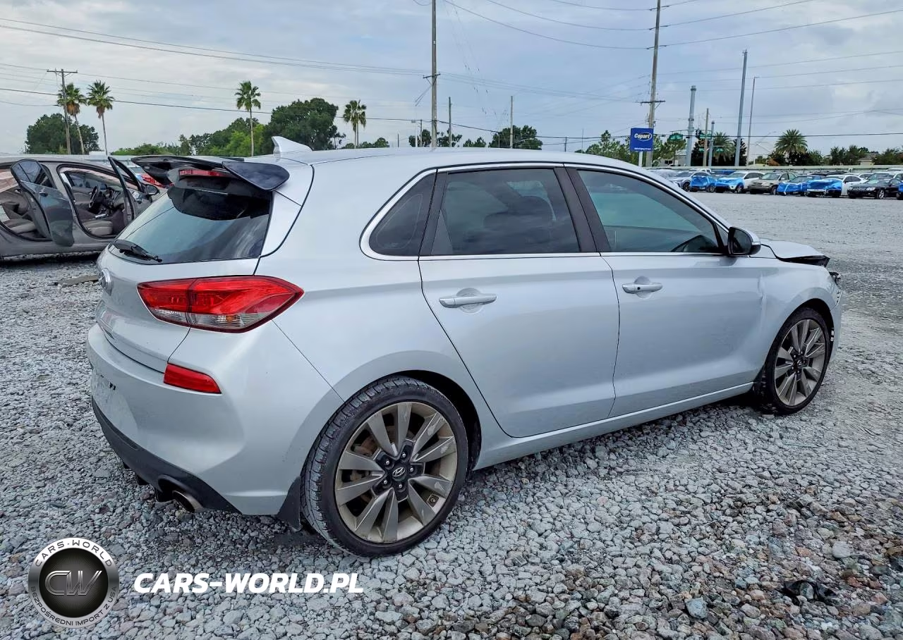 2018 Hyundai Elantra Gt Sport VIN:KMHH55LC7JU071449 - 3