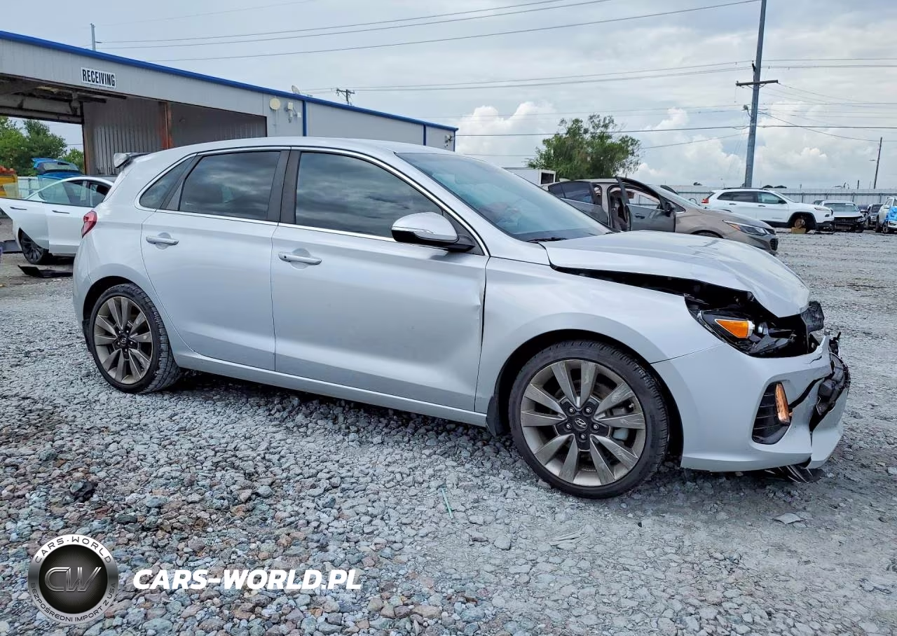 2018 Hyundai Elantra Gt Sport VIN:KMHH55LC7JU071449 - 4