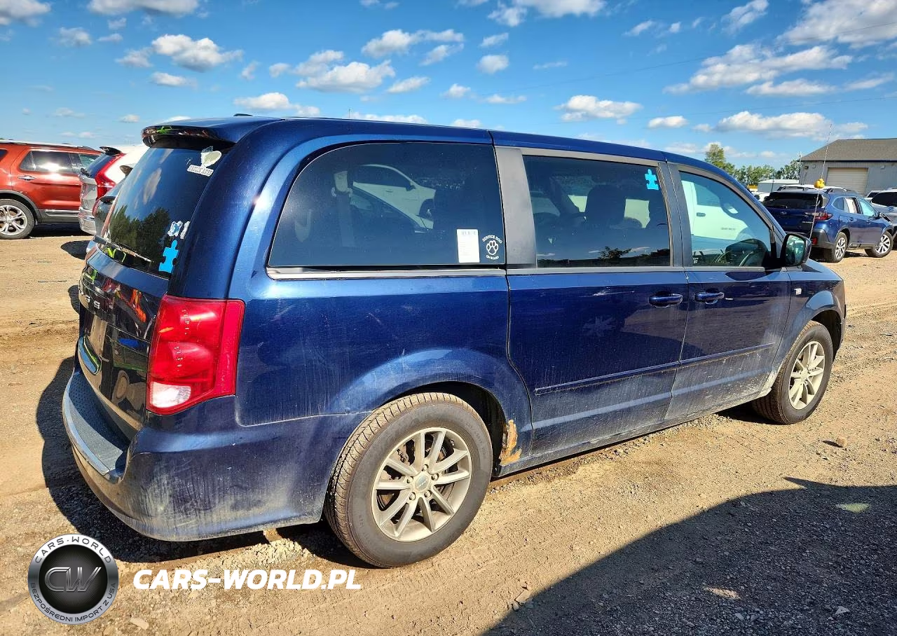 2014 Dodge Grand Caravan Se VIN:2C4RDGBGXER361652 - 3