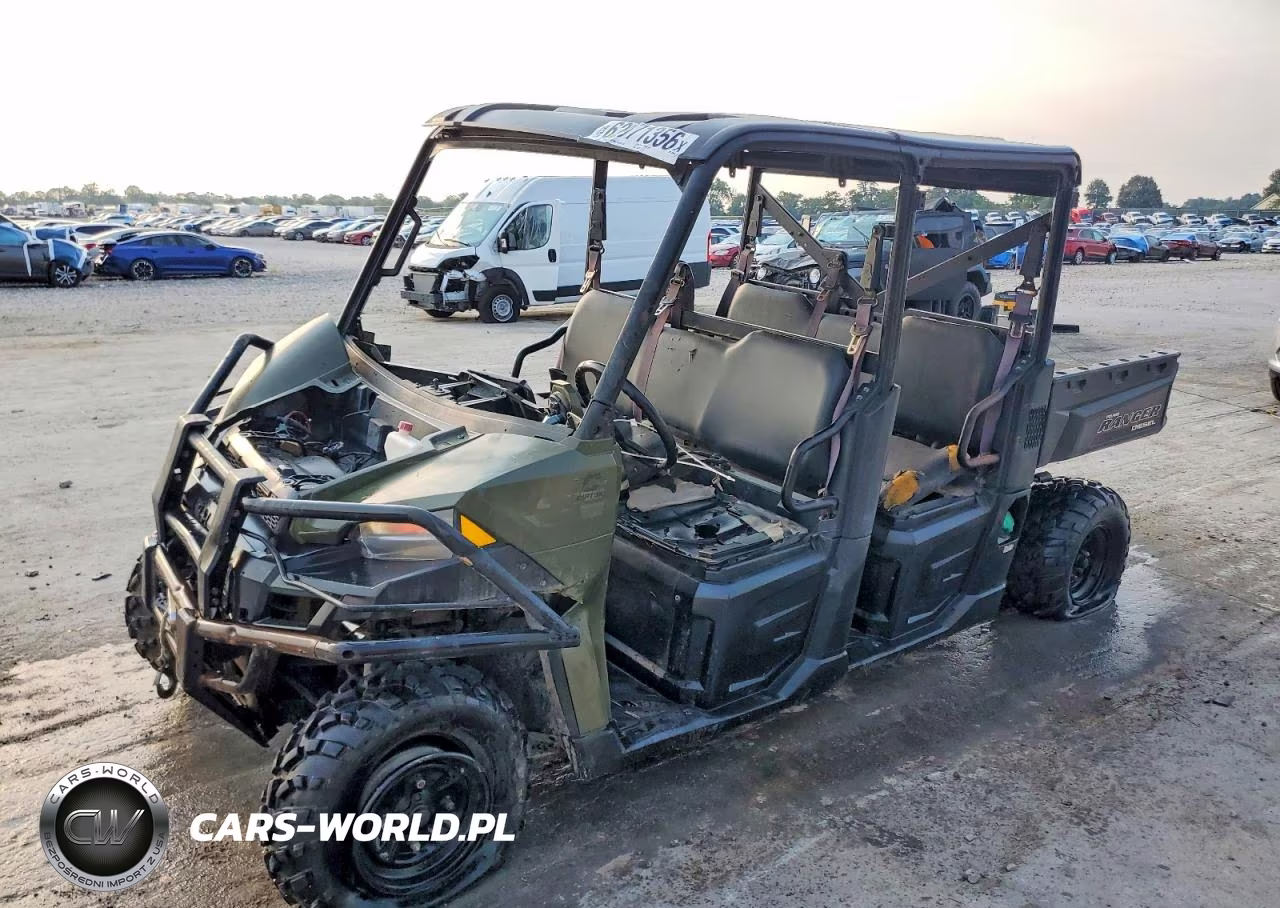2015 Polaris Ranger Diesel Utility Vehicle VIN:4XARUAD13FT366019 - 2