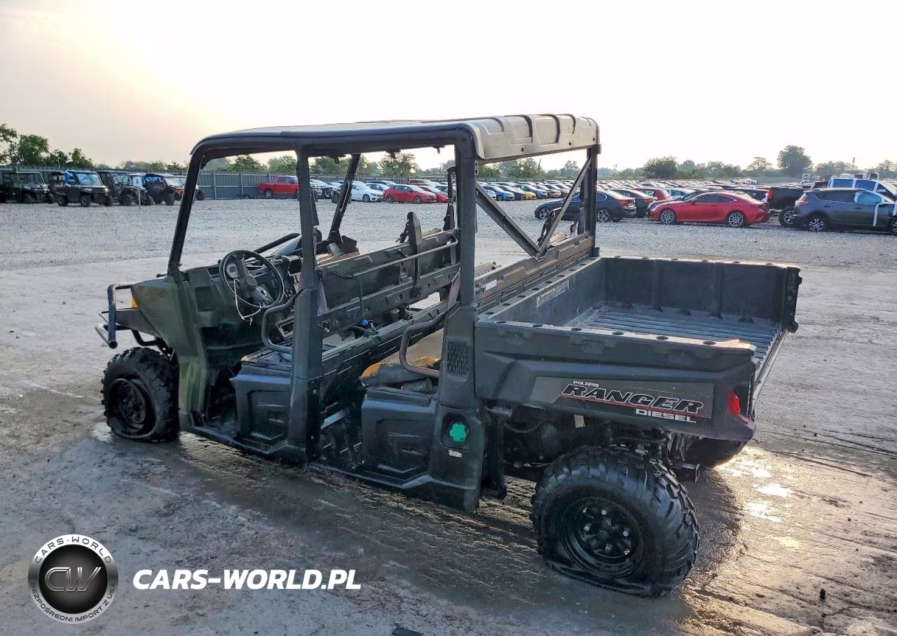 2015 Polaris Ranger Diesel Utility Vehicle VIN:4XARUAD13FT366019 - 3