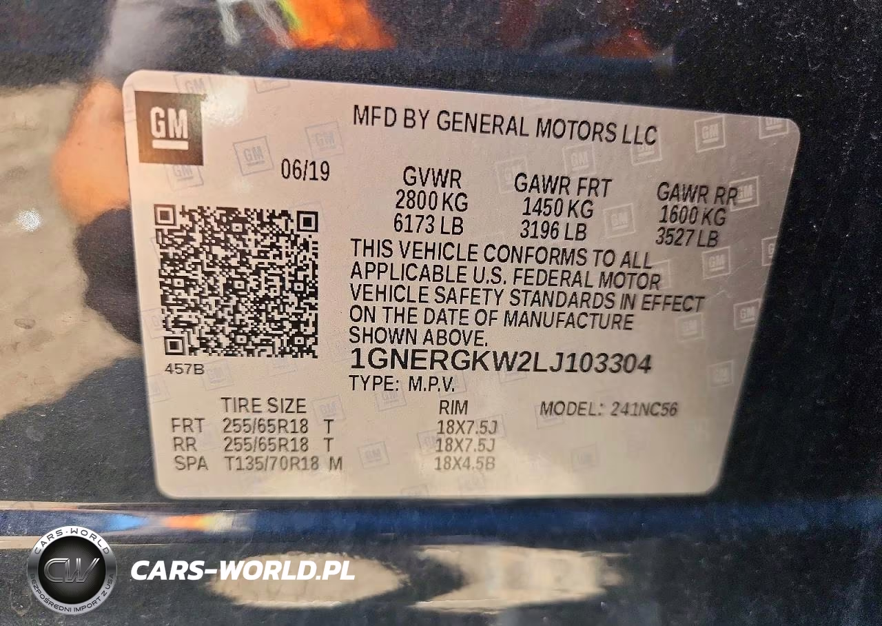 2020 Chevrolet Traverse Lt VIN:1GNERGKW2LJ103304 - 14