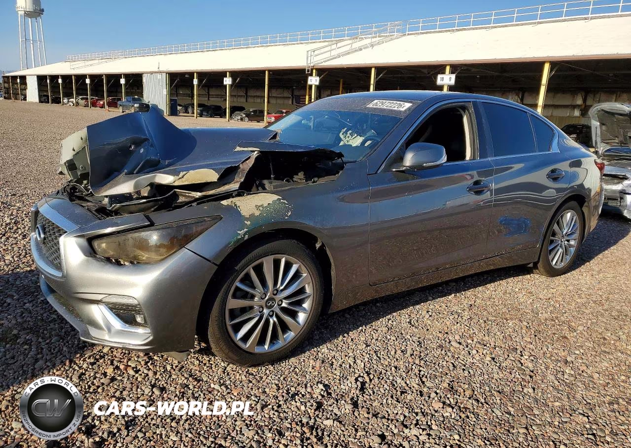 2018 Infiniti Q50 3.0T Luxe VIN:JN1EV7AP1JM362928 - 1