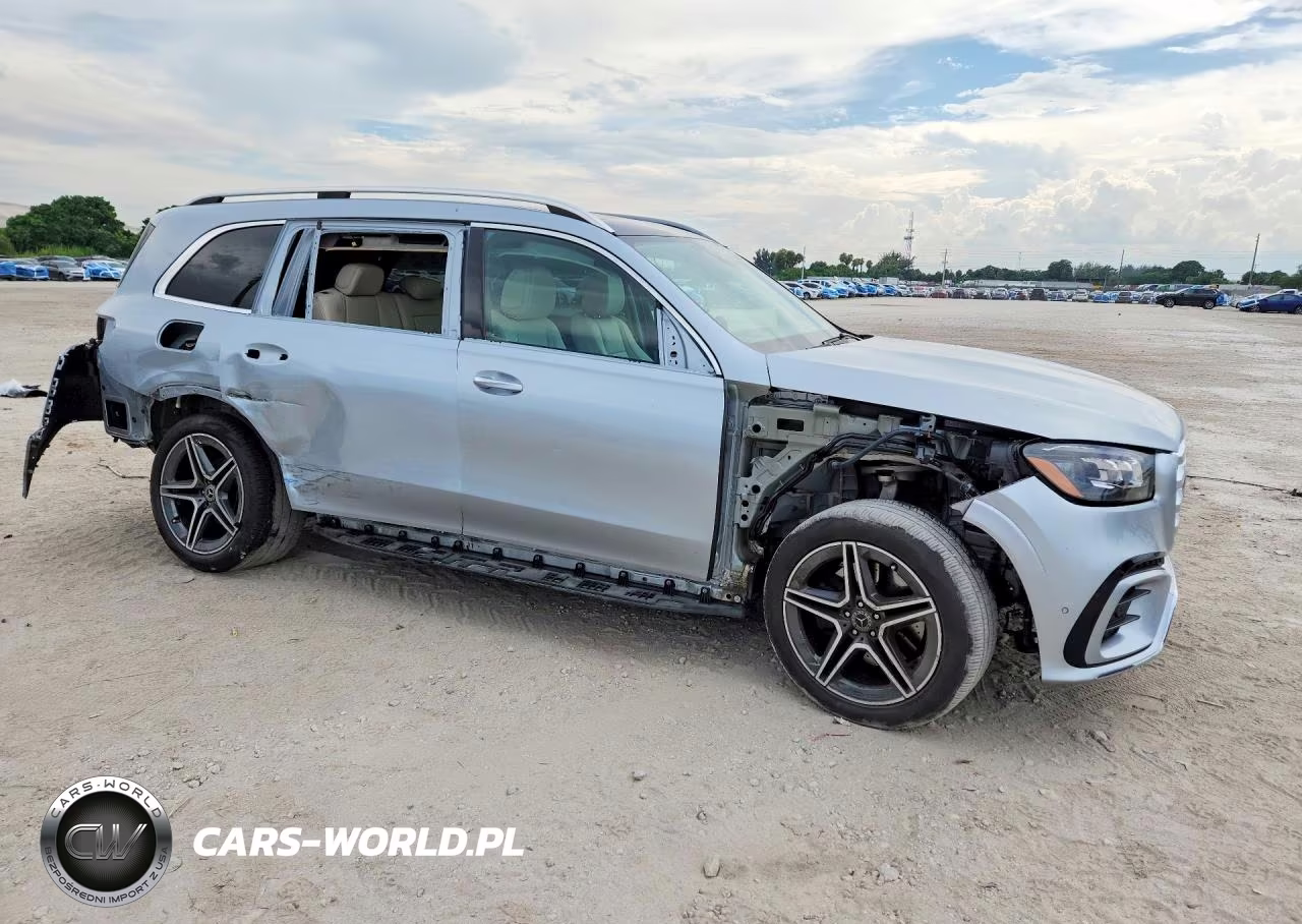 2024 Mercedes-Benz Gls 450 4Matic VIN:4JGFF5KEXRB139628 - 4