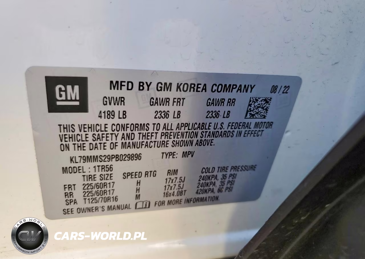 2023 Chevrolet Trailblazer Ls VIN:KL79MMS29PB029896 - 14