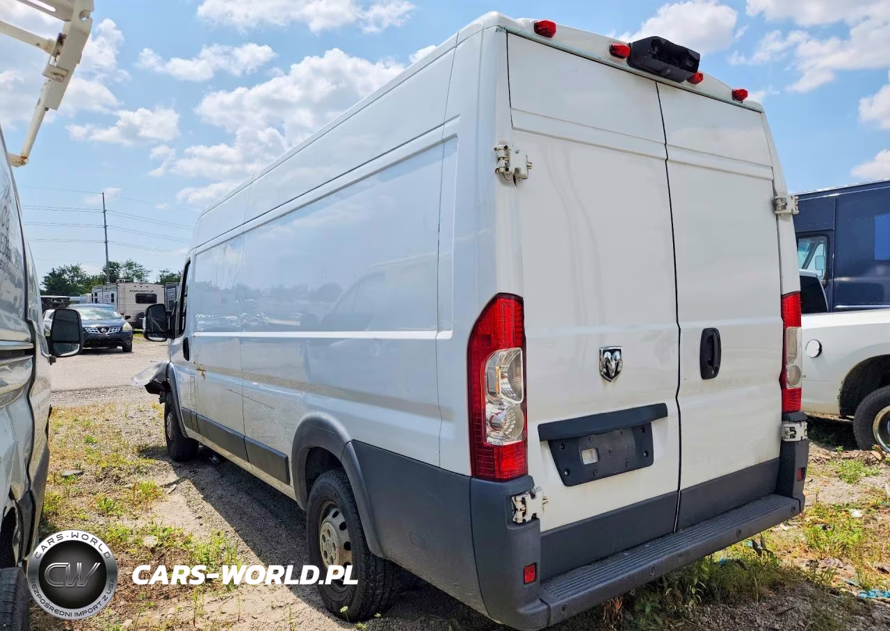2018 Ram Promaster 3500 Delivery Van VIN:3C6URVJG1JE135651 - 2