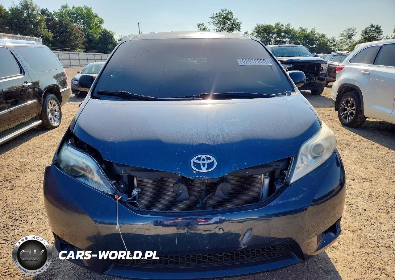 2011 Toyota Sienna Le VIN:5TDKK3DC5BS045654 - 5