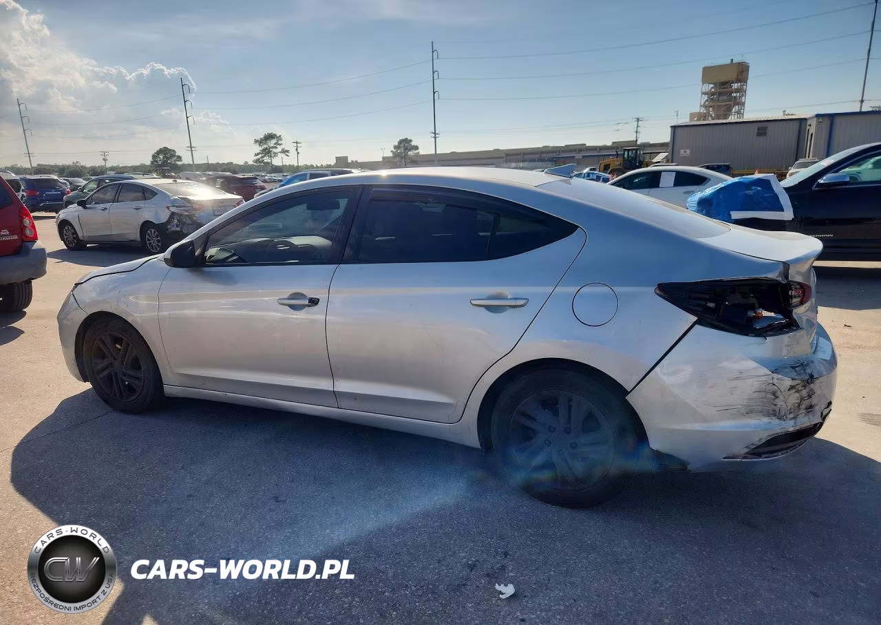 2019 Hyundai Elantra Sel VIN:5NPD84LF3KH419337 - 2