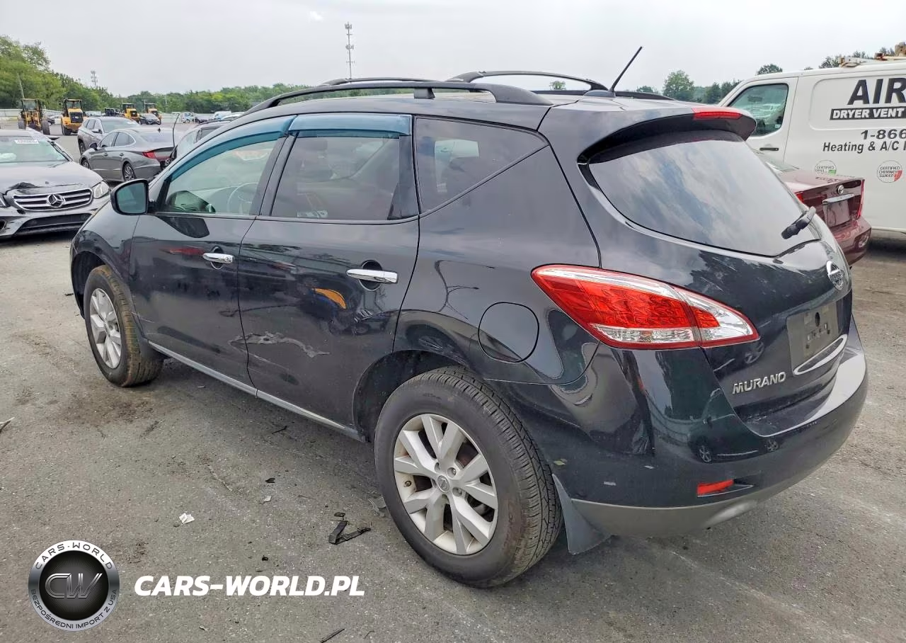2012 Nissan Murano S VIN:JN8AZ1MW2CW221202 - 2