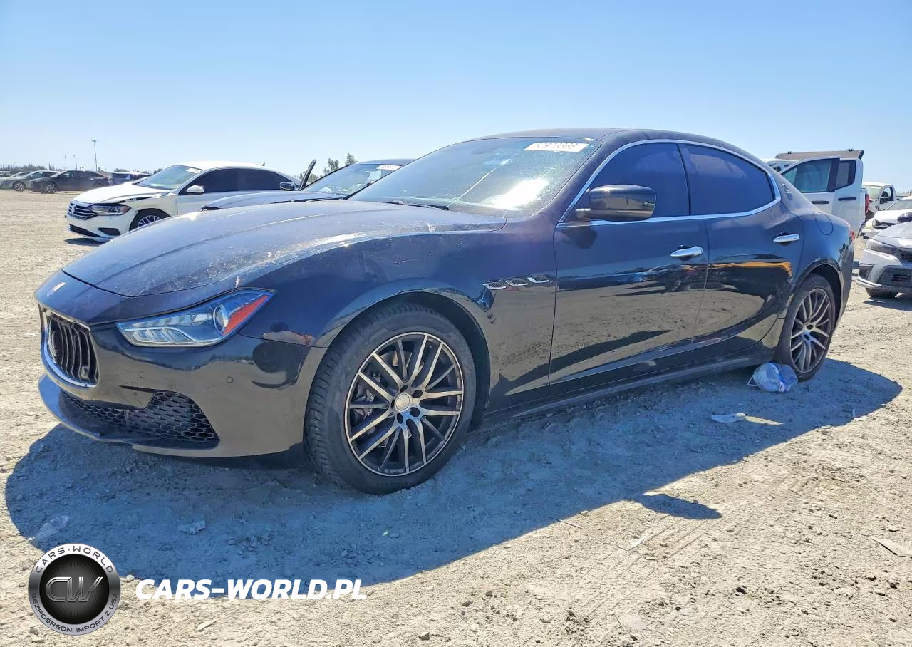 2015 Maserati Ghibli S VIN:ZAM57RTA8F1135381 - 1