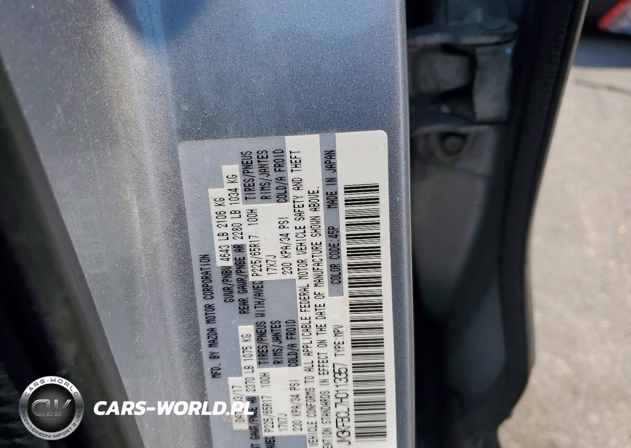 2017 Mazda Cx-5 Touring VIN:JM3KFBCL7H0113357 - 13