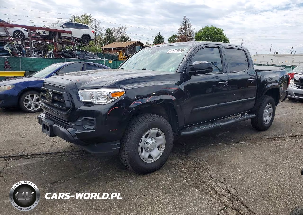 2022 Toyota Tacoma Sr V6 VIN:3TMCZ5AN0NM491765 - 1