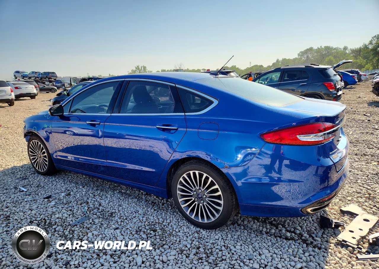 2017 Ford Fusion Se VIN:3FA6P0H98HR393708 - 2