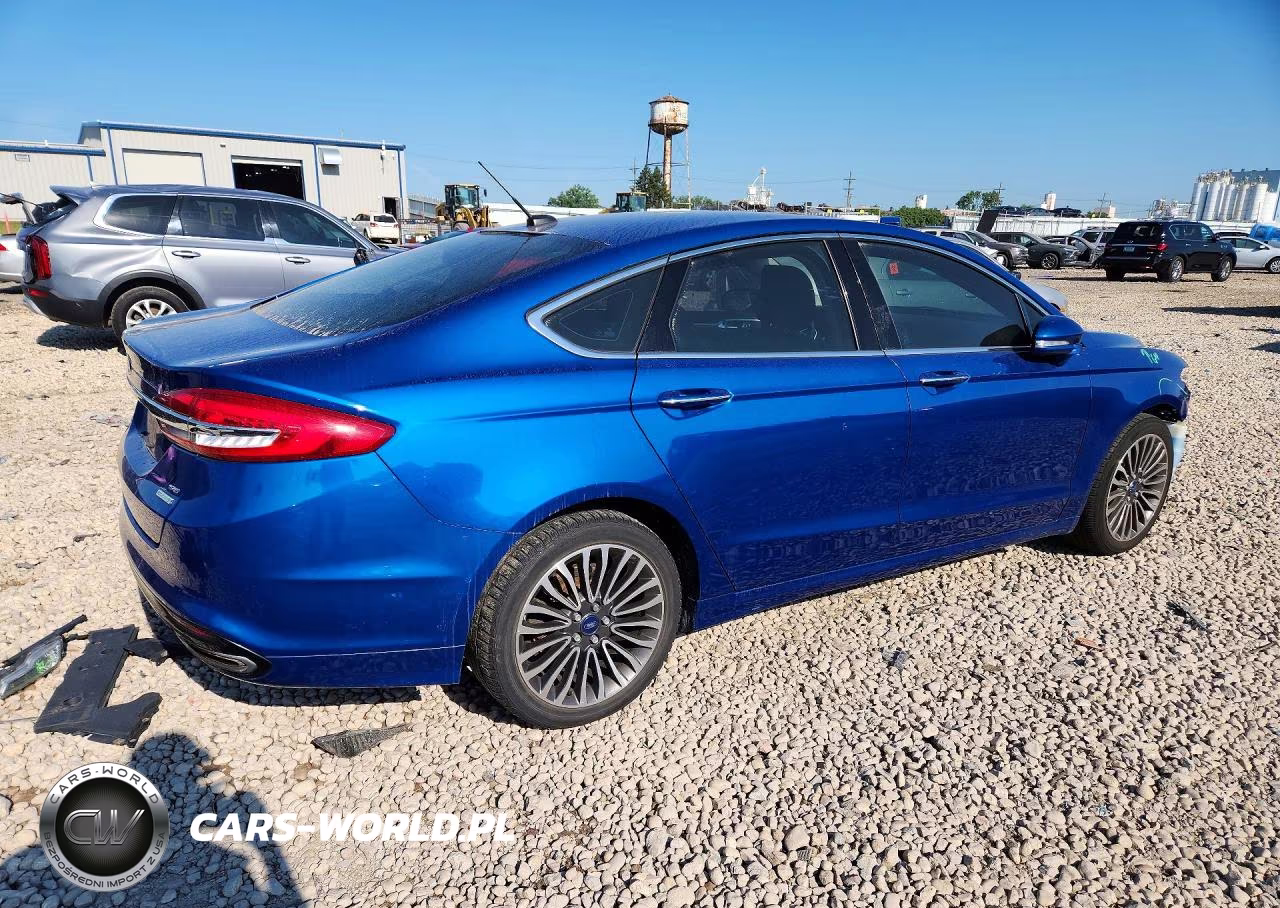 2017 Ford Fusion Se VIN:3FA6P0H98HR393708 - 3