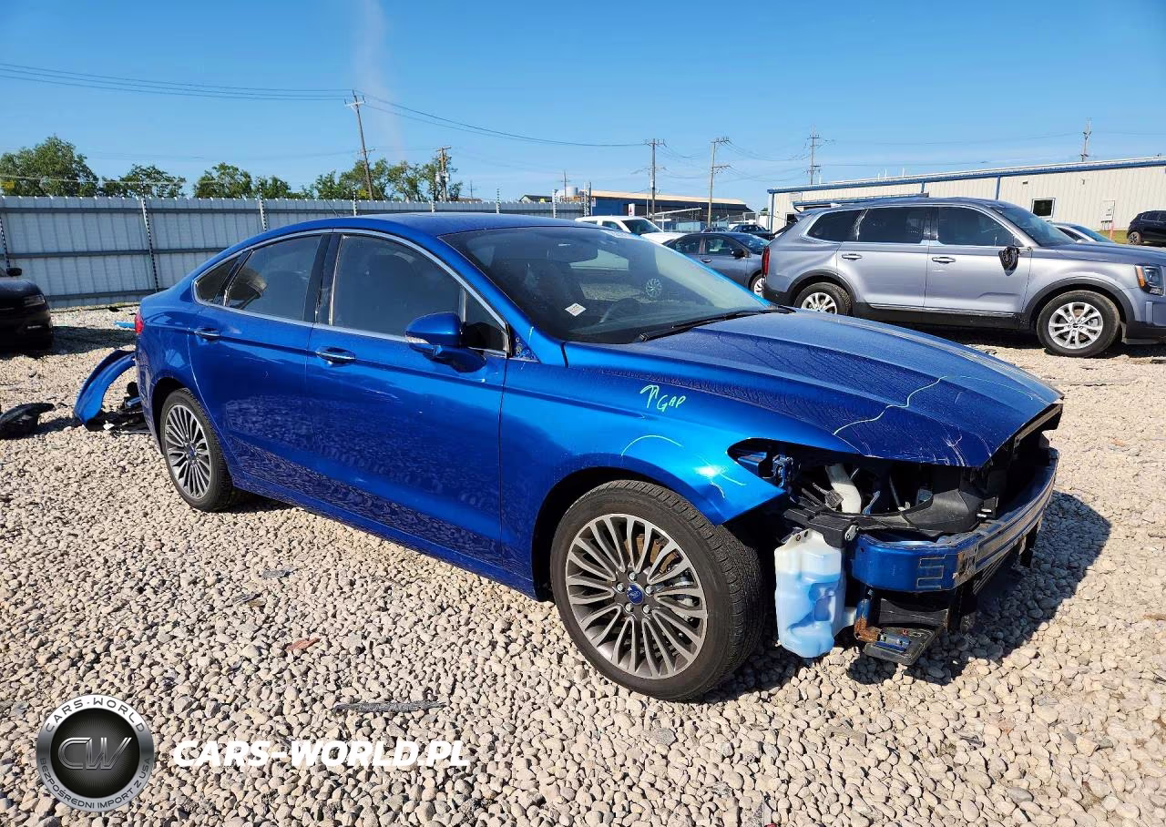 2017 Ford Fusion Se VIN:3FA6P0H98HR393708 - 4