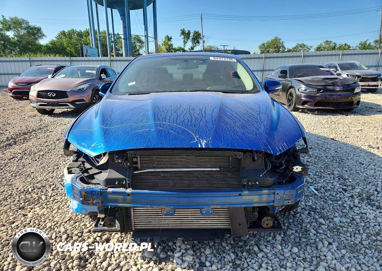 2017 Ford Fusion Se VIN:3FA6P0H98HR393708 - 5