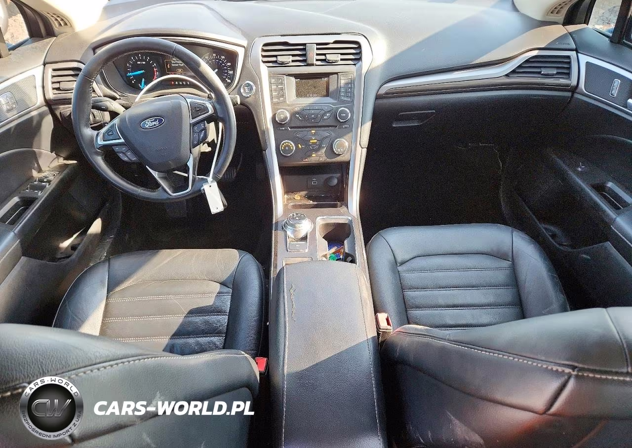 2017 Ford Fusion Se VIN:3FA6P0H98HR393708 - 8