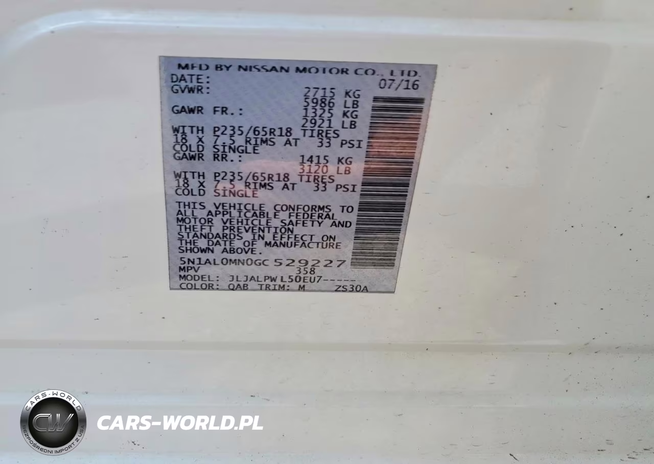 2016 Infiniti Qx60 Base VIN:5N1AL0MN0GC529227 - 13