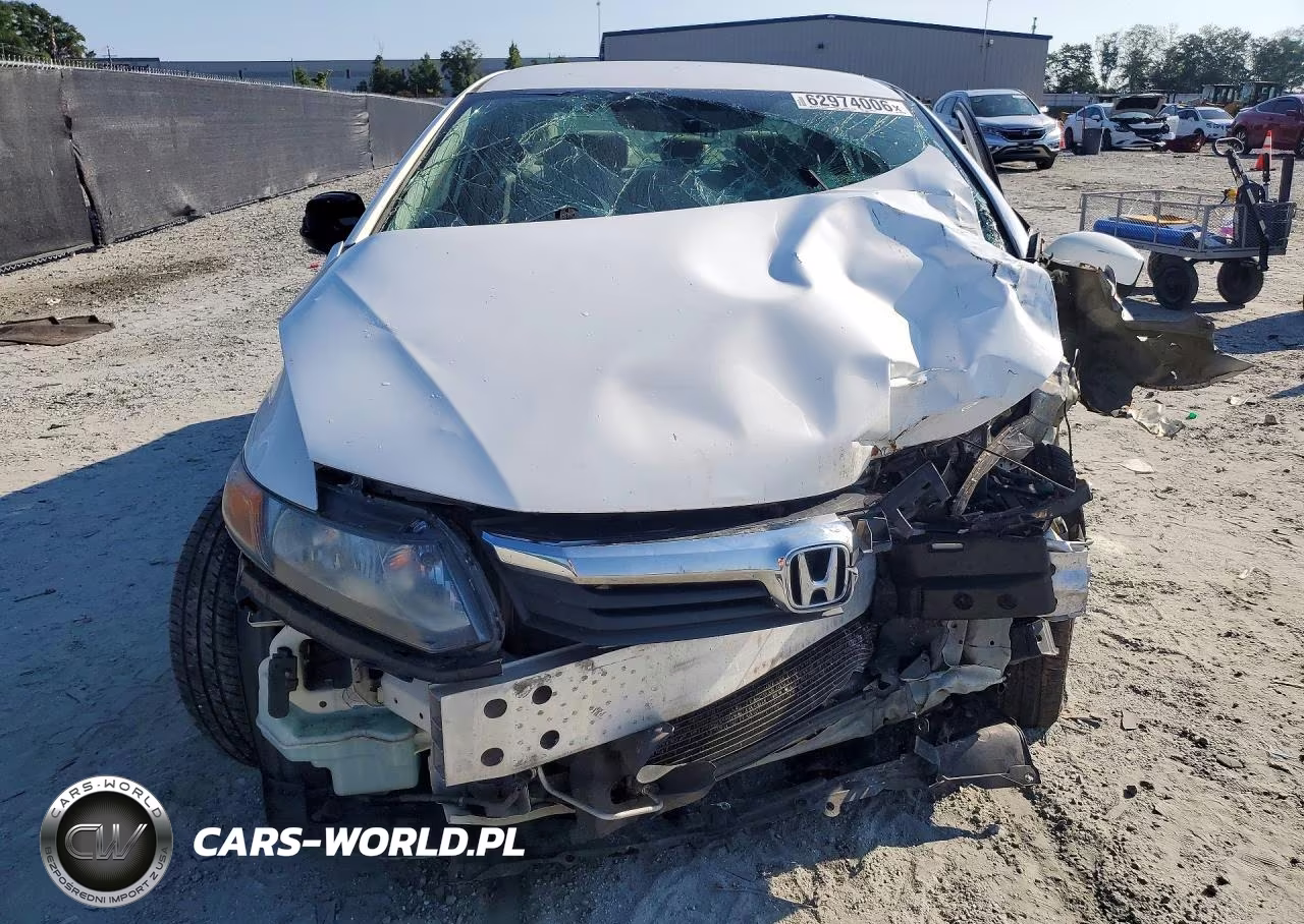2012 Honda Civic Lx VIN:19XFB2F55CE108256 - 5