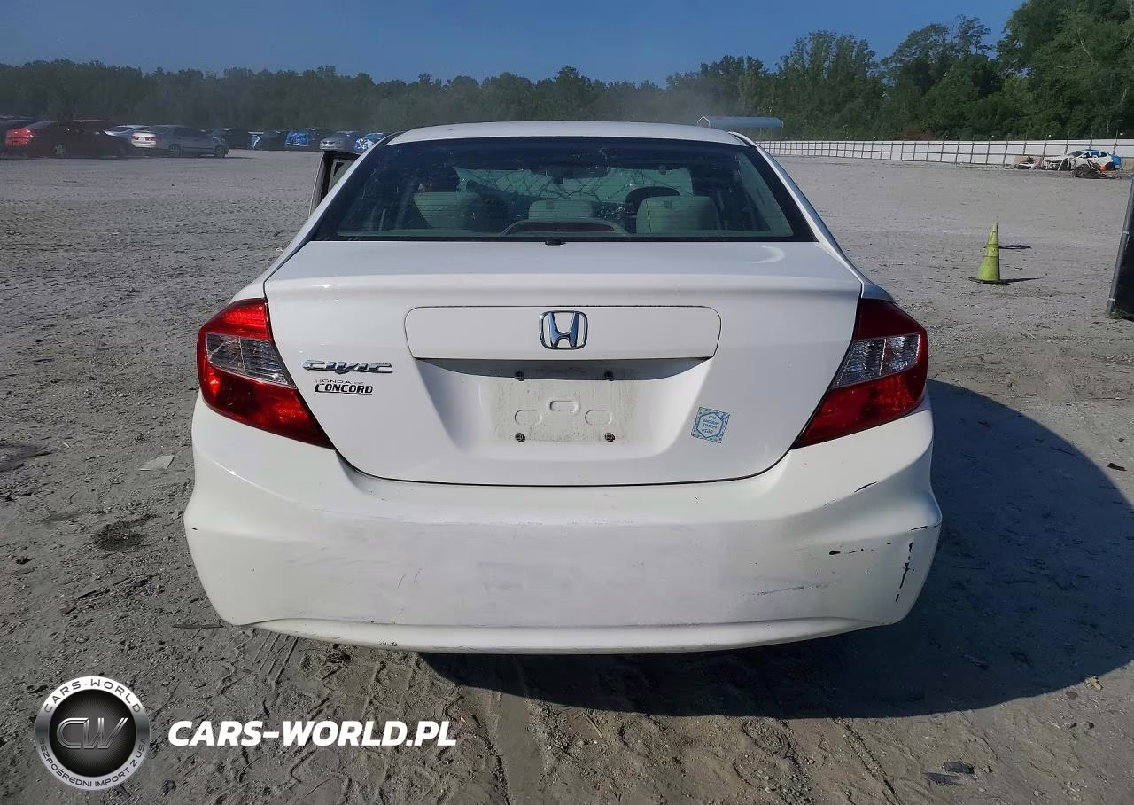 2012 Honda Civic Lx VIN:19XFB2F55CE108256 - 6